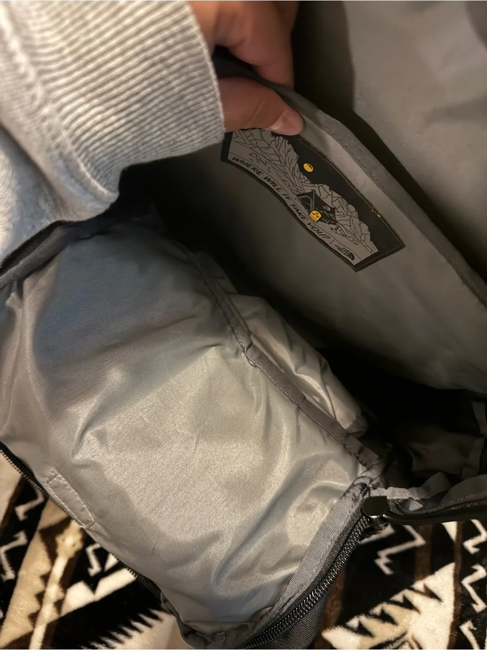 The North Face Jester Backpack in black